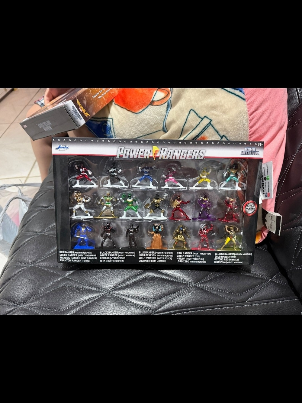 Power Rangers Mini Metalfigs Collector Set - Multi-Color